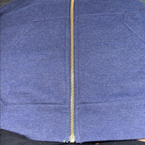 Aviator Nation Navy Blue Hooded Sweater with Multicolor Stripes sz Large - Picture 7 of 14